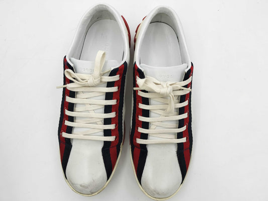 GUCCI 115397 Sherry Line Black Sneakers