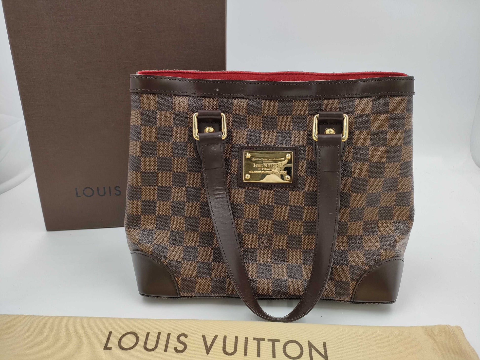 LOUIS VUITTON Damier N51204 Hampstead MM Handbag