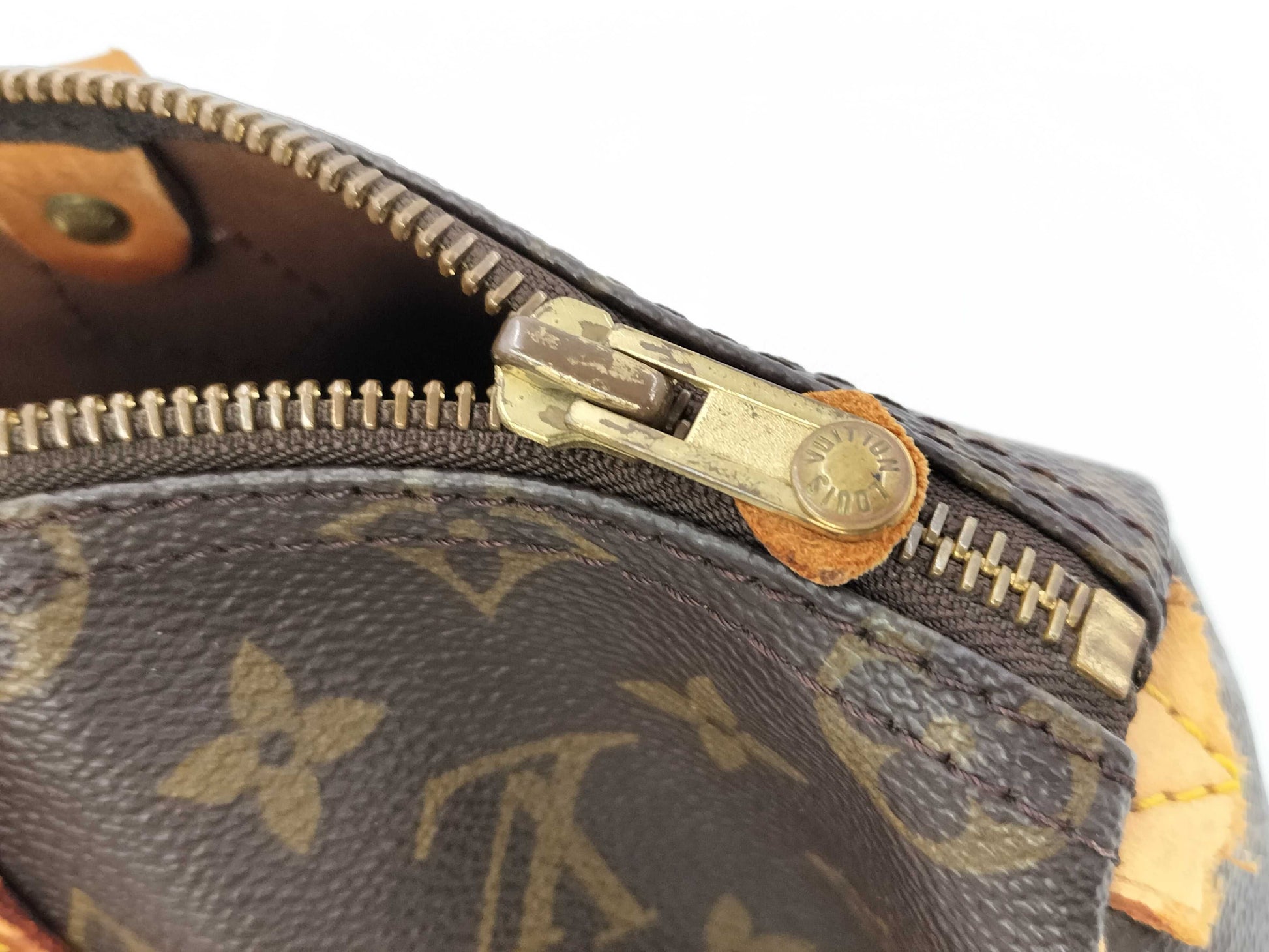 LOUIS VUITTON Monogram Speedy 35 Boston Bag
