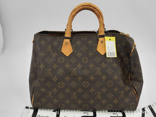 LOUIS VUITTON Monogram Speedy 35 Boston Bag