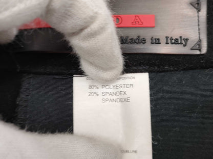 PRADA Prada Sport Rubber Logo Pants Black Pants