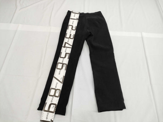 PRADA Prada Sport Rubber Logo Pants Black Pants