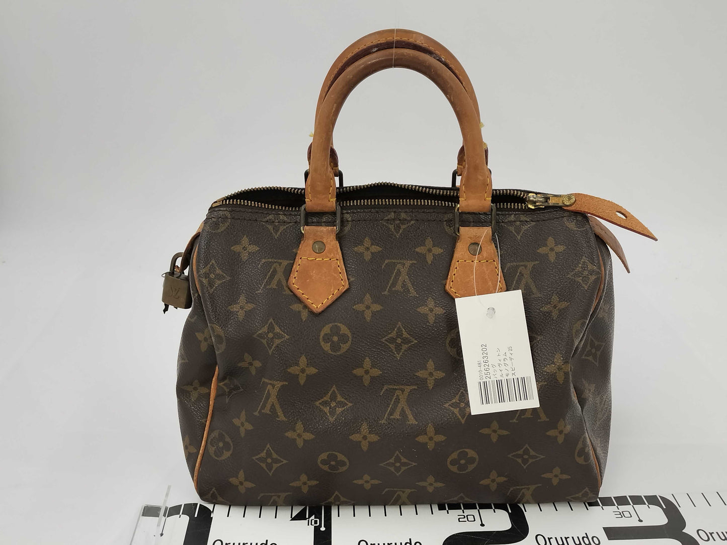 LOUIS VUITTON Monogram Speedy 25 Boston Bag
