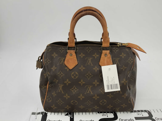 LOUIS VUITTON Monogram Speedy 25 Boston Bag