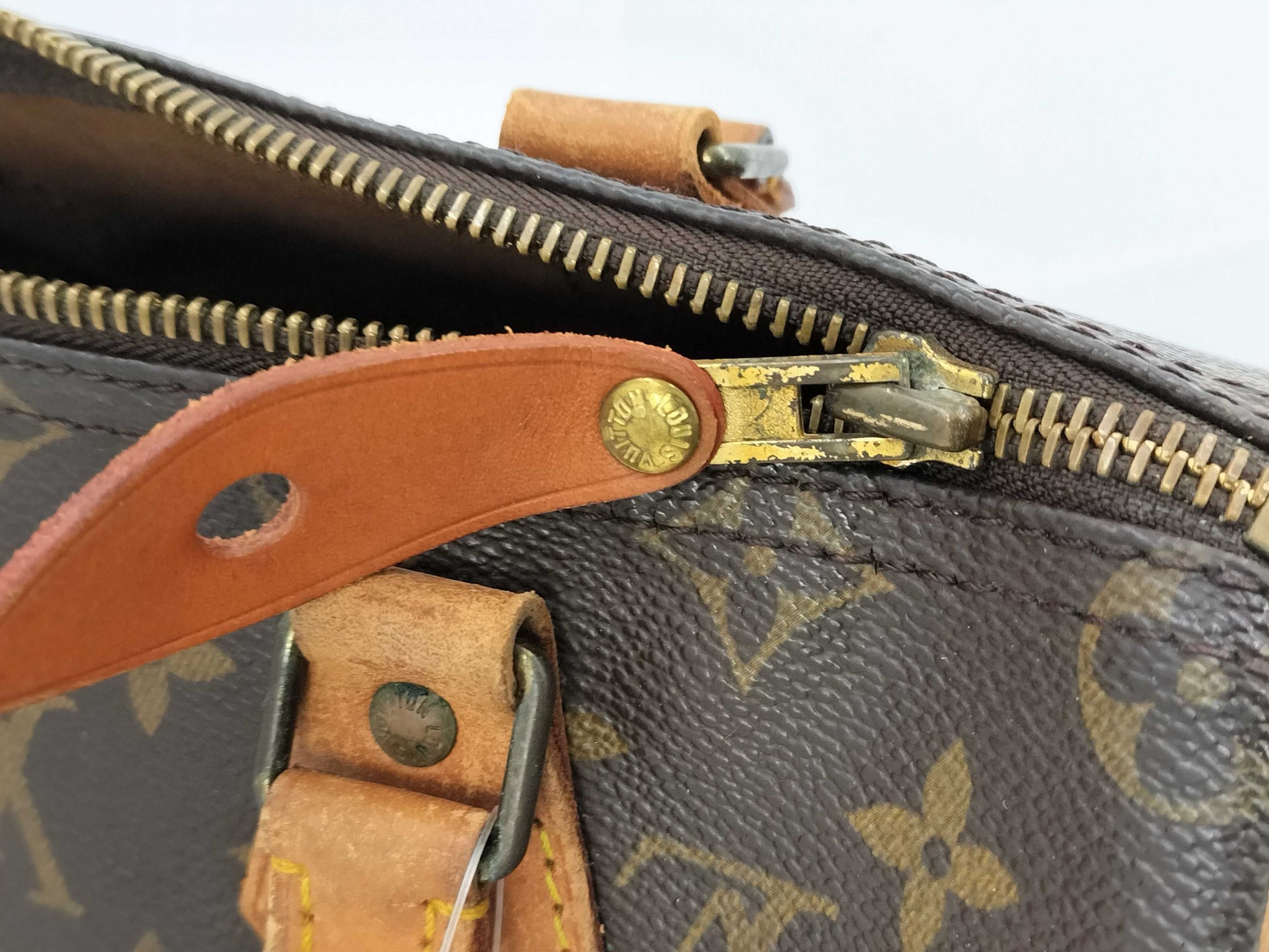 LOUIS VUITTON Monogram Speedy 25 Boston Bag
