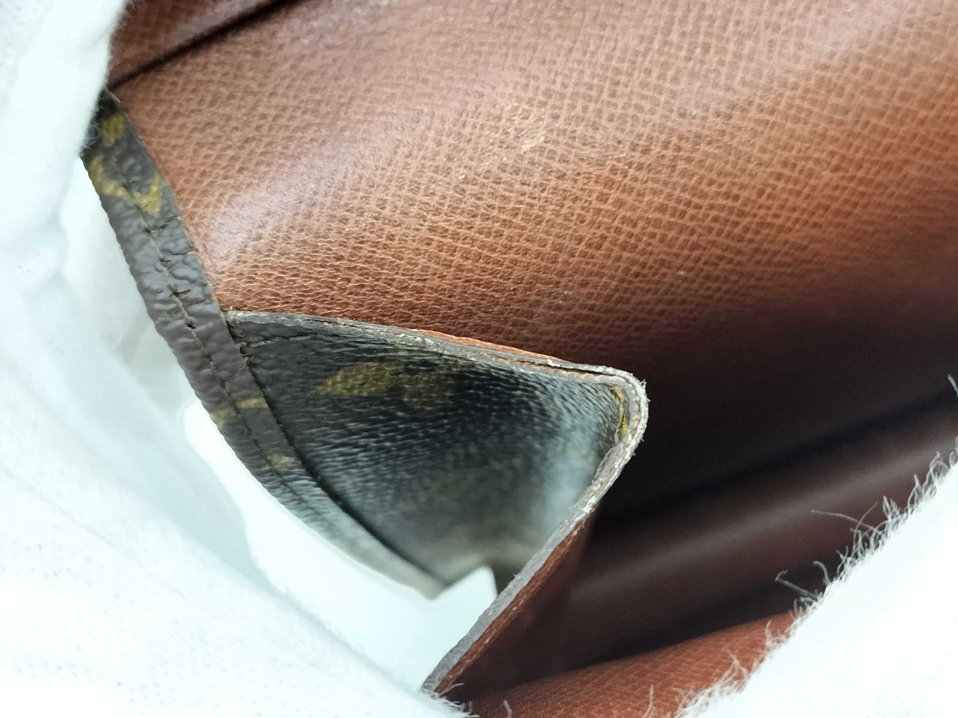 LOUIS VUITTON Monogram Pochette Lava 23 Second Bag