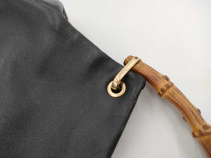 GUCCI Bamboo 000・3444・0580 Handbag Handbag