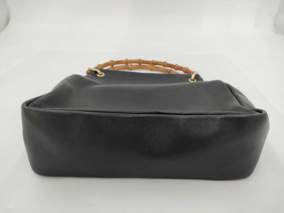 GUCCI Bamboo 000・3444・0580 Handbag Handbag