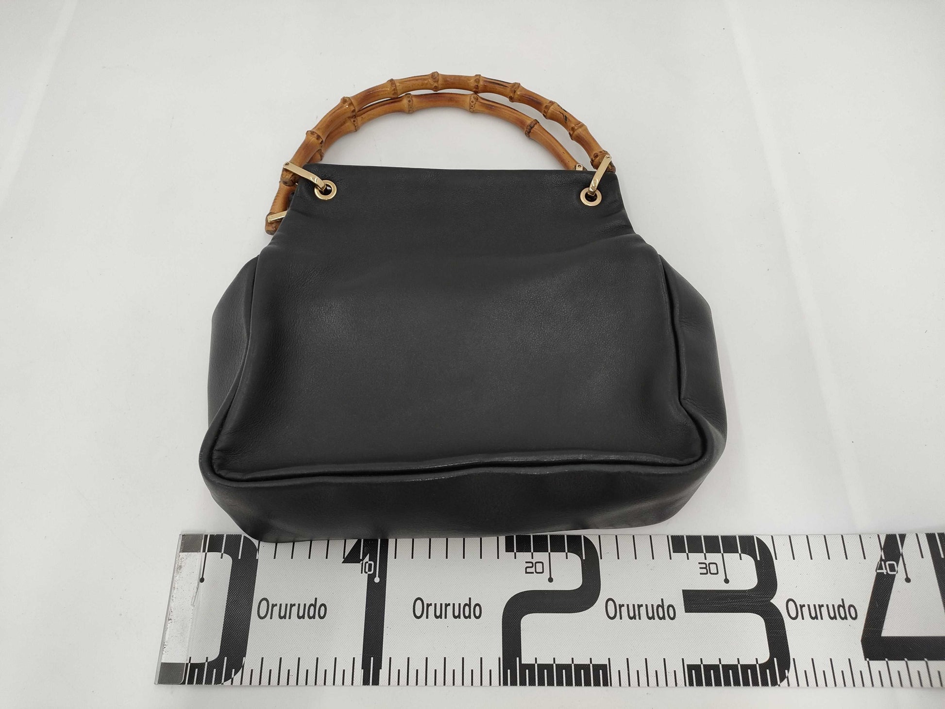 GUCCI Bamboo 000・3444・0580 Handbag Handbag