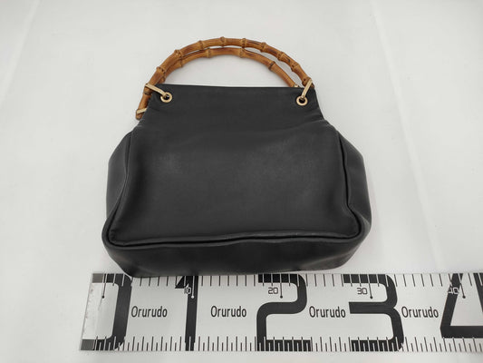 GUCCI Bamboo 000・3444・0580 Handbag Handbag
