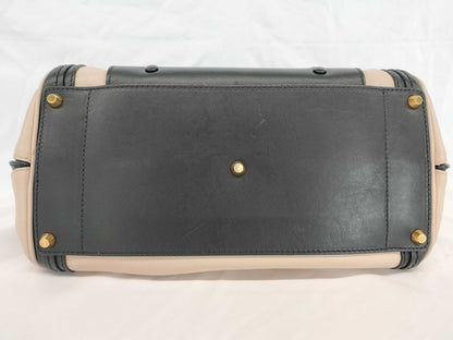 Chloe Alice Two-tone 2-Way Handbag Shoulder Bag Handbag