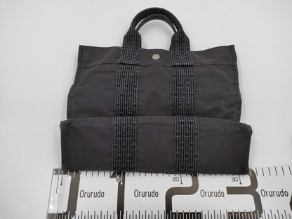 HERMES Air Line Tote PM Gray Handbag