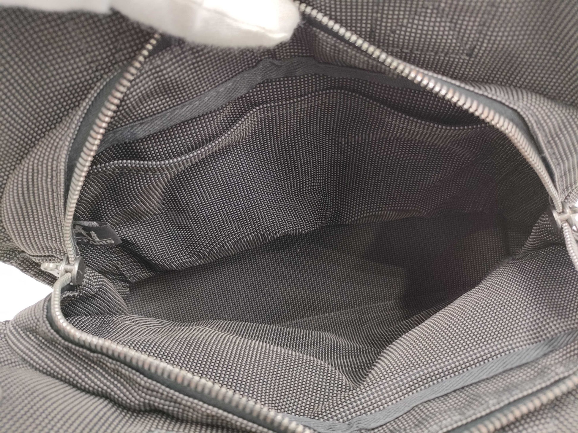 HERMES Air Line Tote PM Gray Handbag