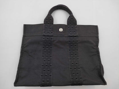 HERMES Air Line Tote PM Gray Handbag