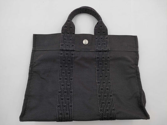 HERMES Air Line Tote PM Gray Handbag