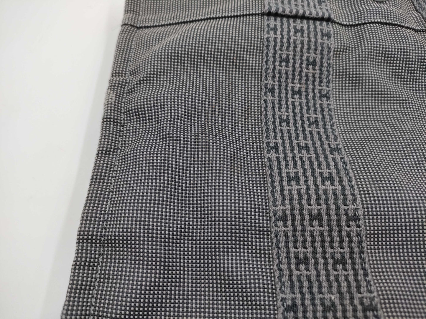 HERMES Air Line Tote PM Gray Handbag