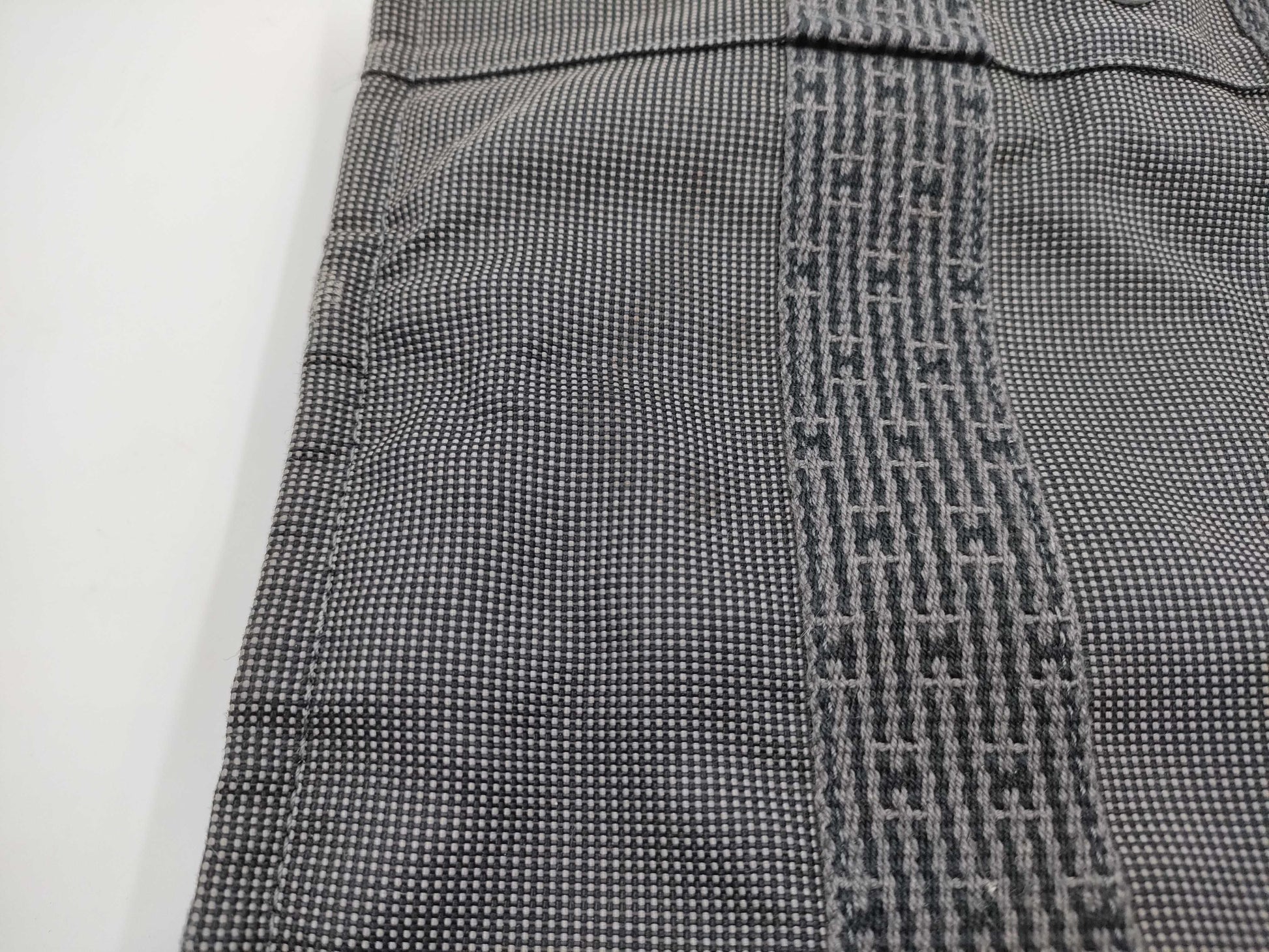 HERMES Air Line Tote PM Gray Handbag