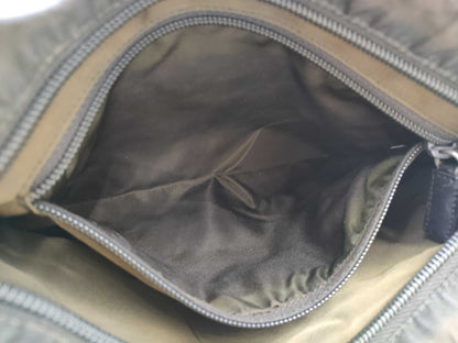 PRADA Nylon Shoulder Bag with No Gusset