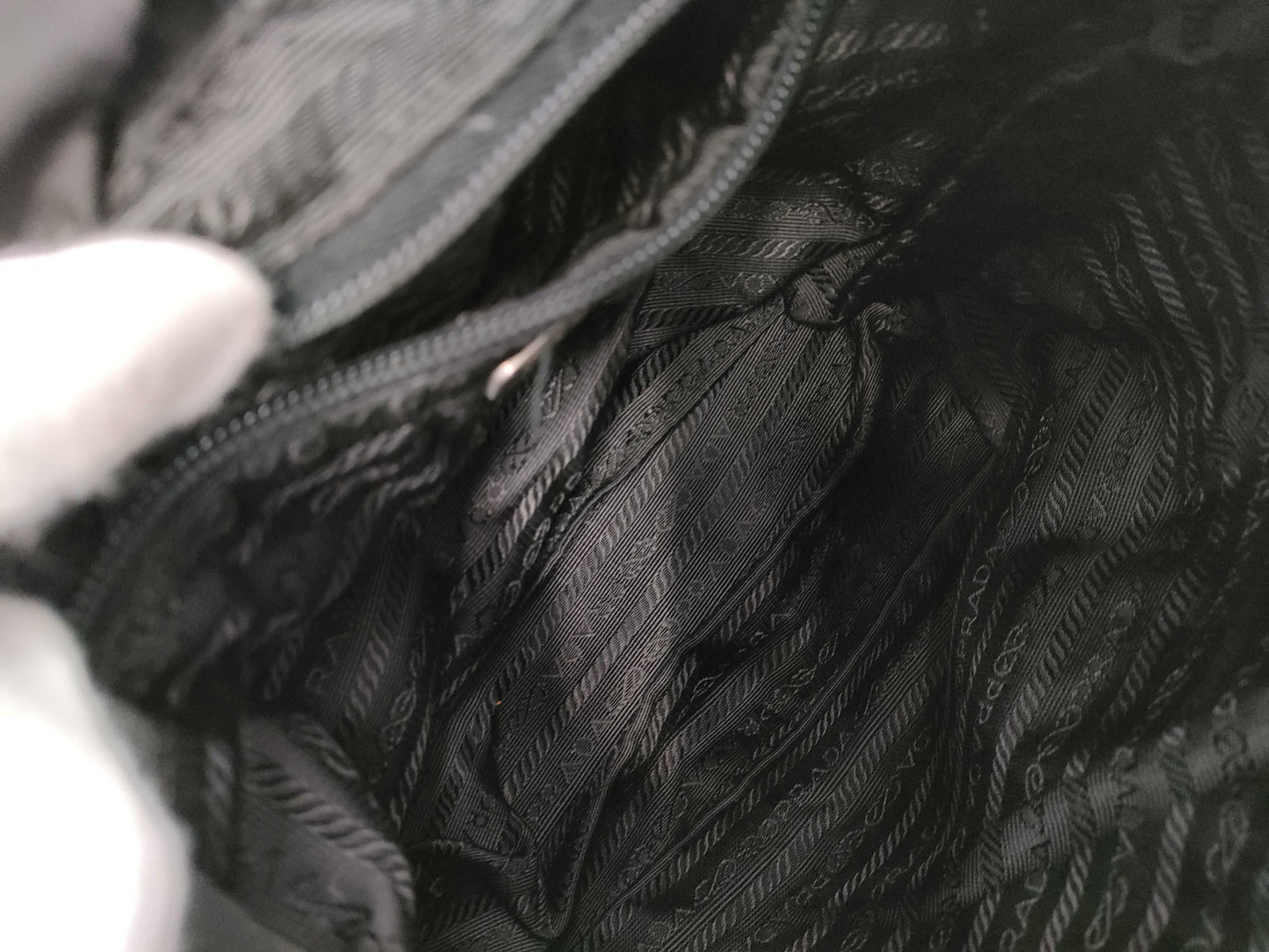 PRADA Nylon Black Mini Backpack
