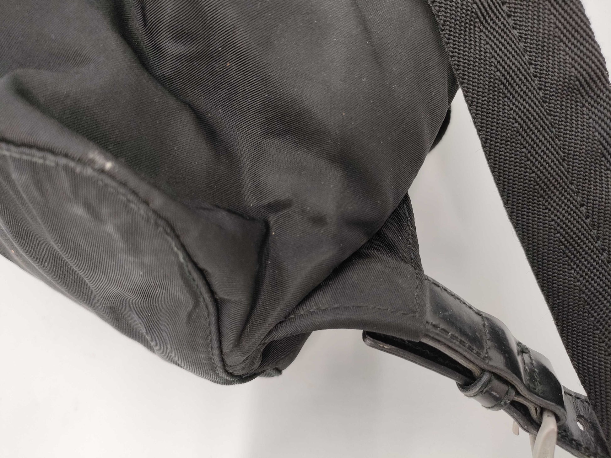 PRADA Nylon Black Mini Backpack