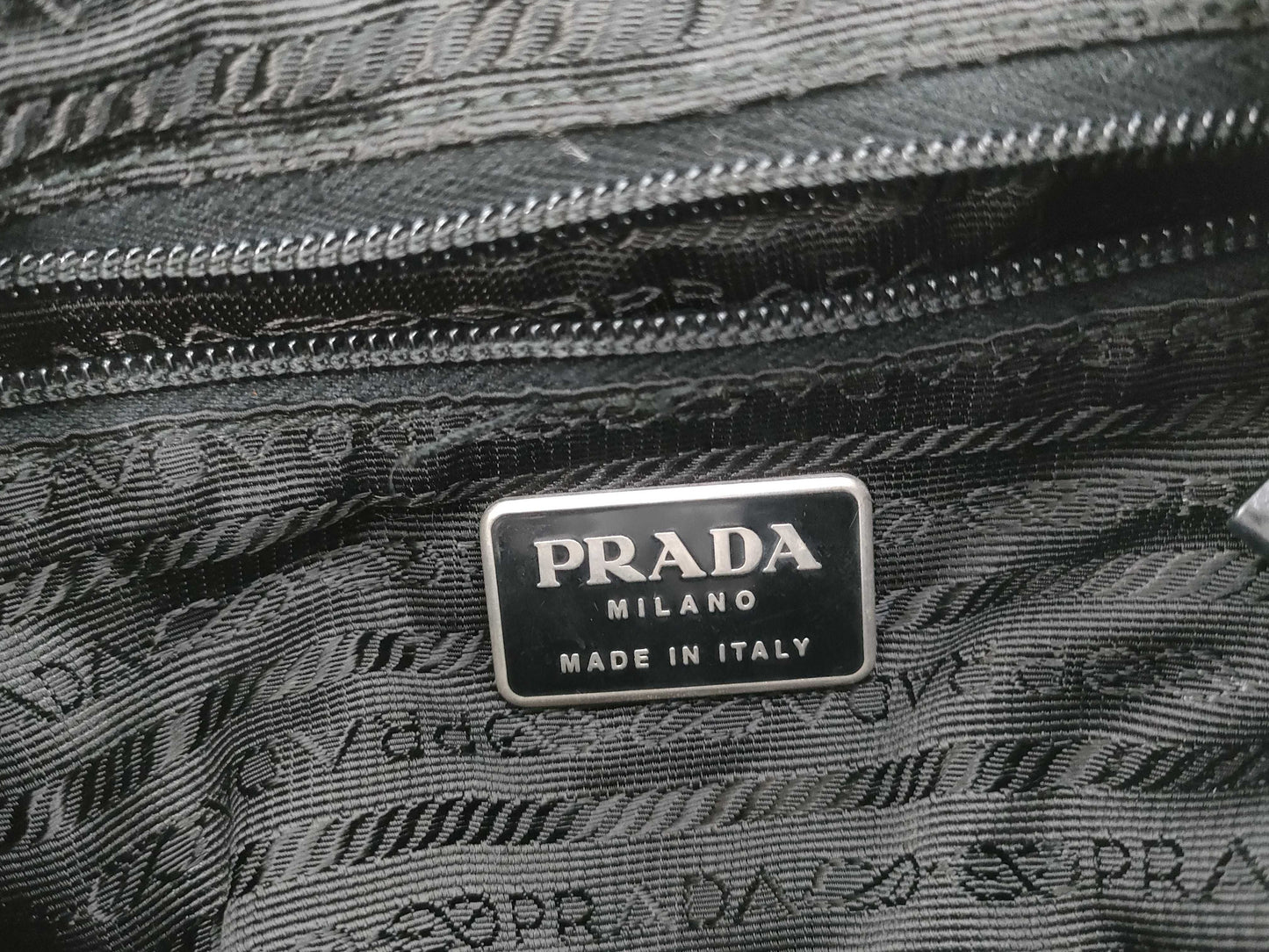 PRADA Nylon Black Mini Backpack