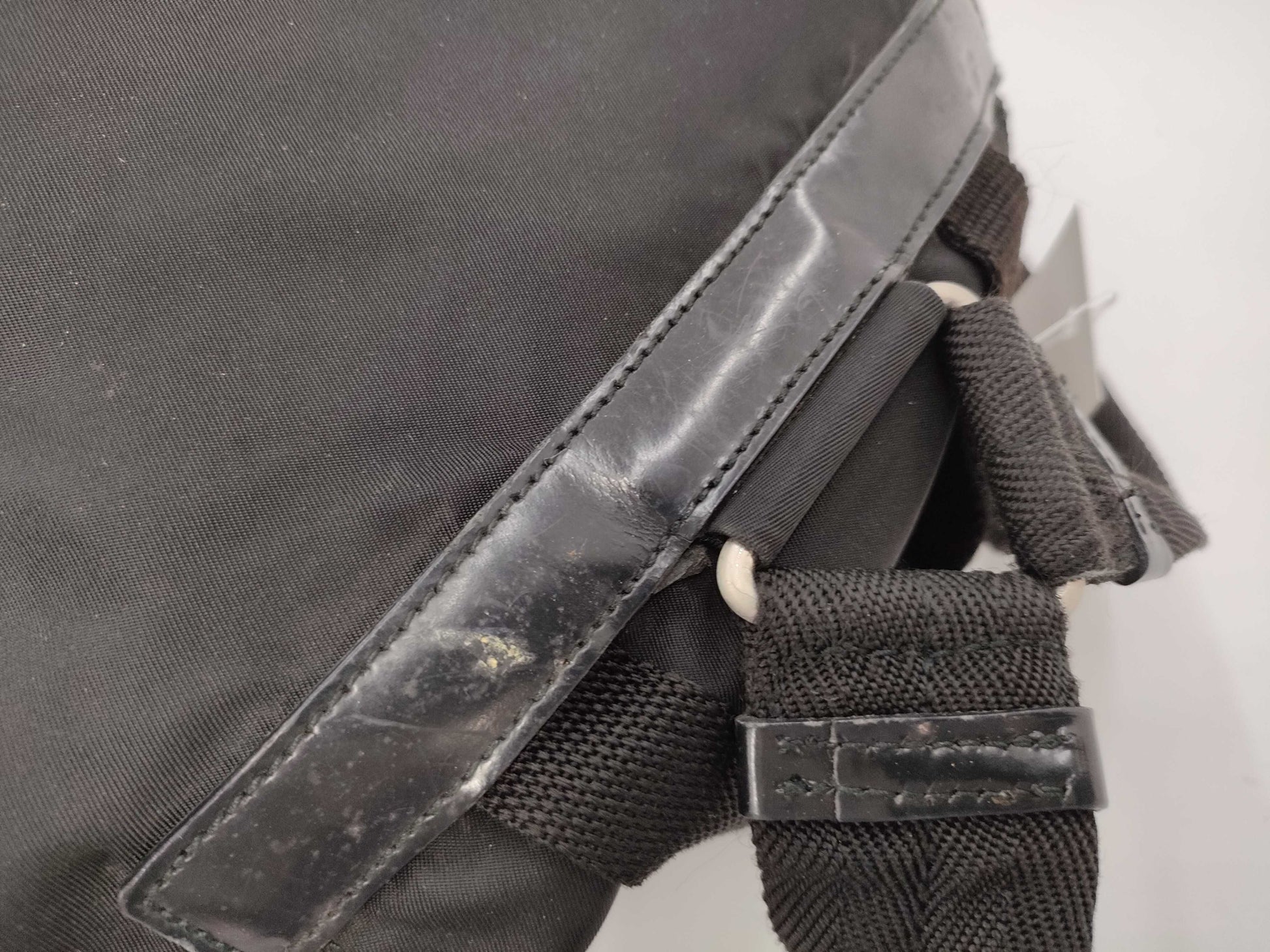 PRADA Nylon Black Mini Backpack