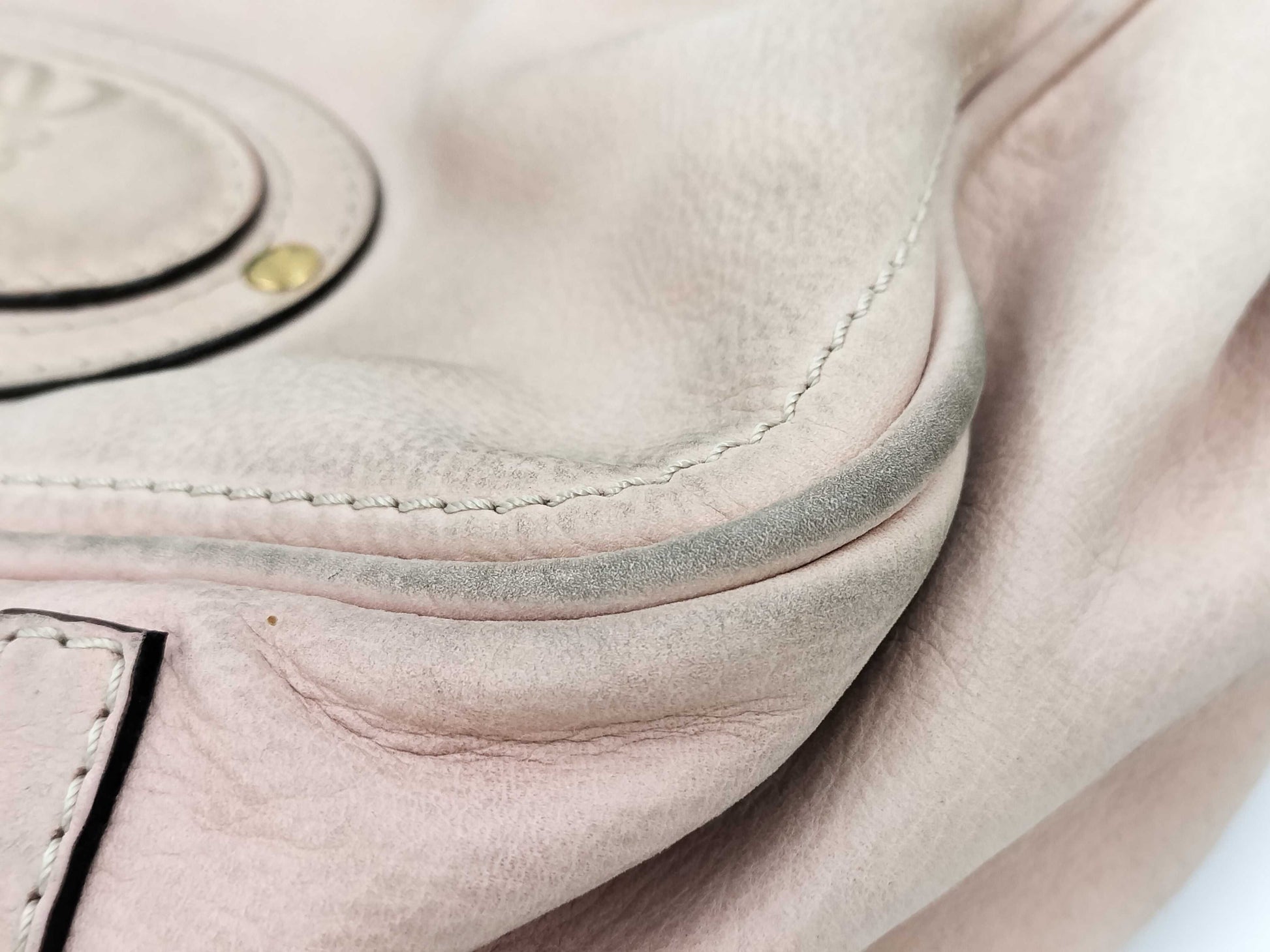 LOEWE Anagram Madrid Leather Tote Handbag