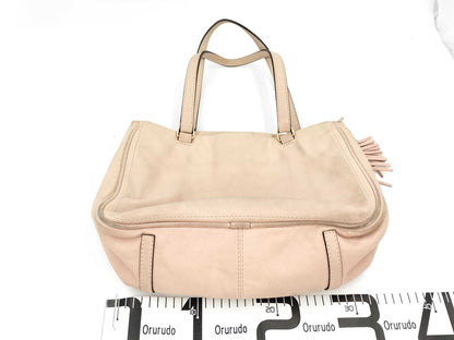 LOEWE Anagram Madrid Leather Tote Handbag