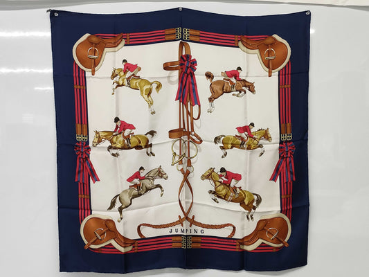 HERMES Carre JUMPING Scarf