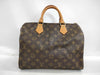 LOUIS VUITTON Monogram Speedy Handbag with Broken Zipper Pull
