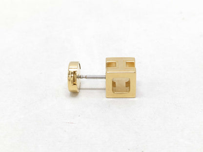 HERMES H Cube Earrings