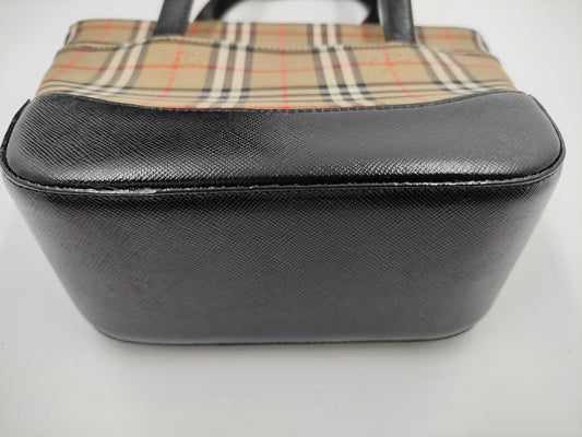 BURBERRY Check Handbag
