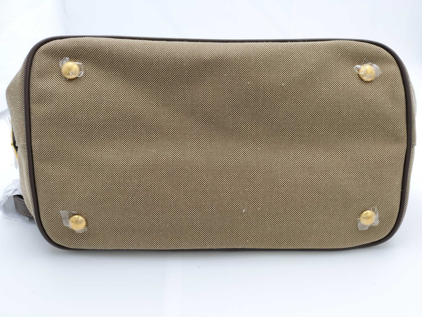 PRADA Jacquard Canvas 2-Way Handbag
