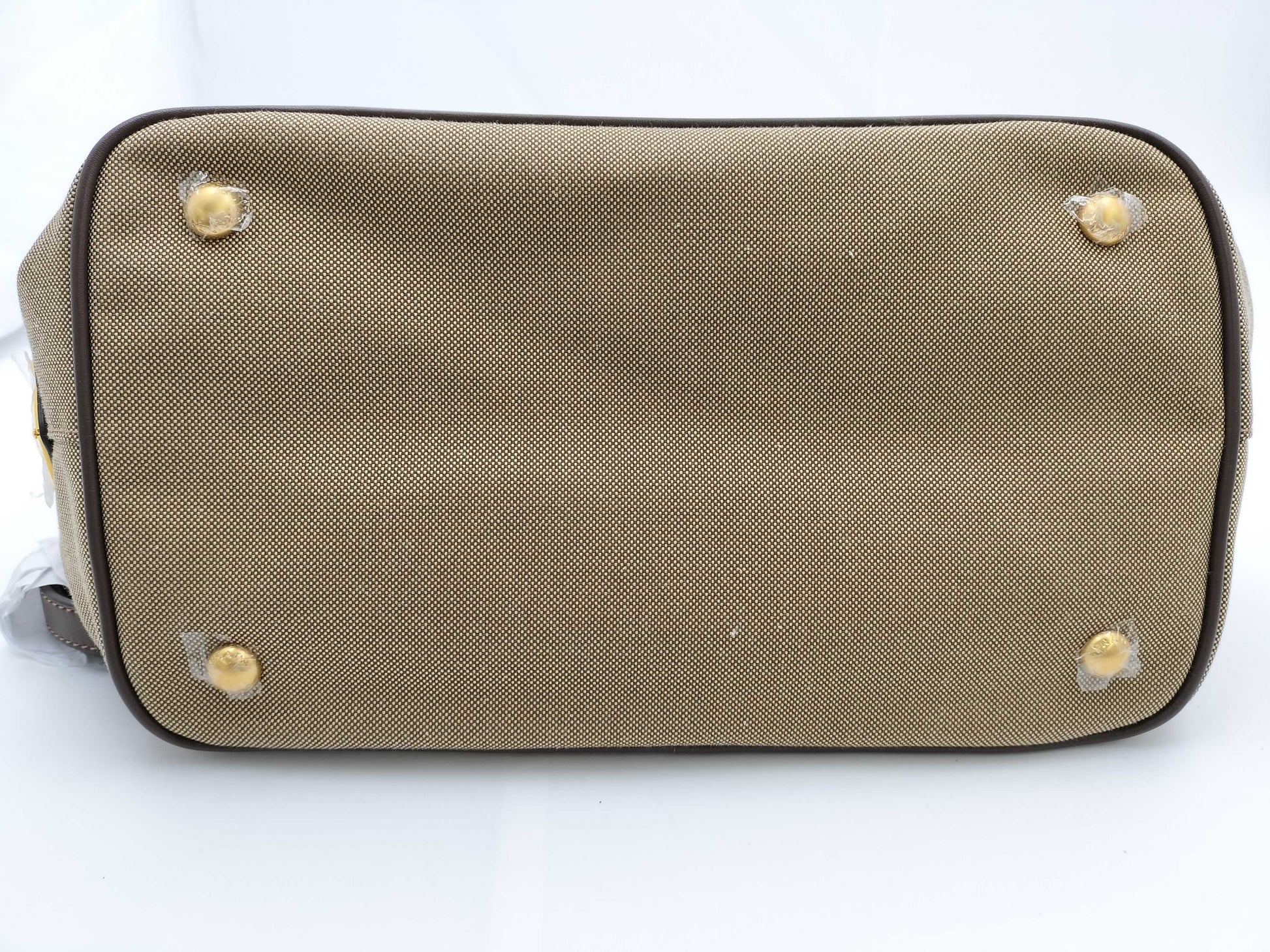 PRADA Jacquard Canvas 2-Way Handbag