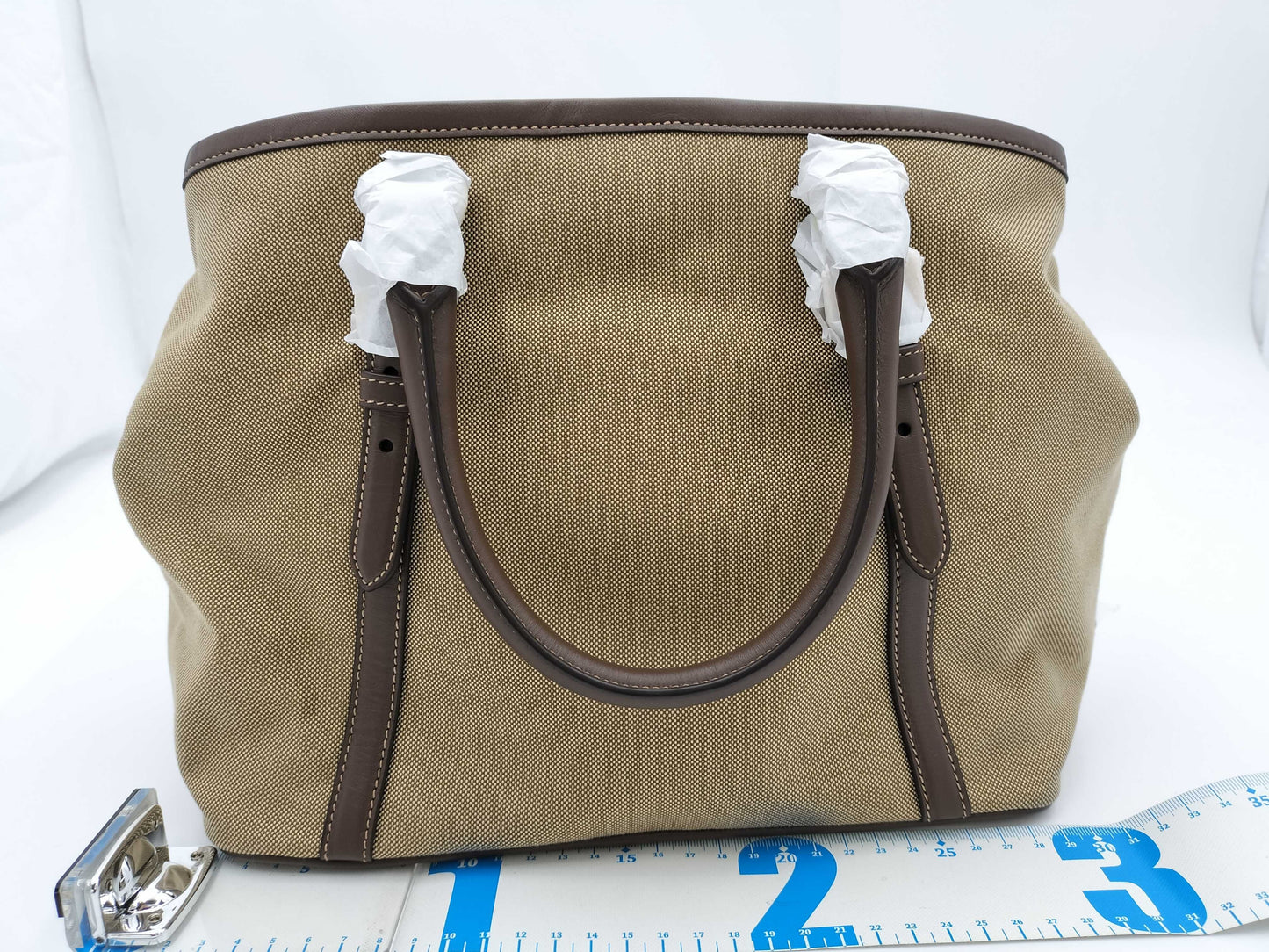 PRADA Jacquard Canvas 2-Way Handbag