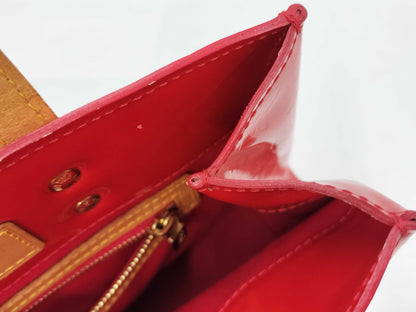 LOUIS VUITTON Vernis Reed PM Handbag