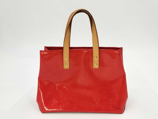LOUIS VUITTON Vernis Reed PM Handbag