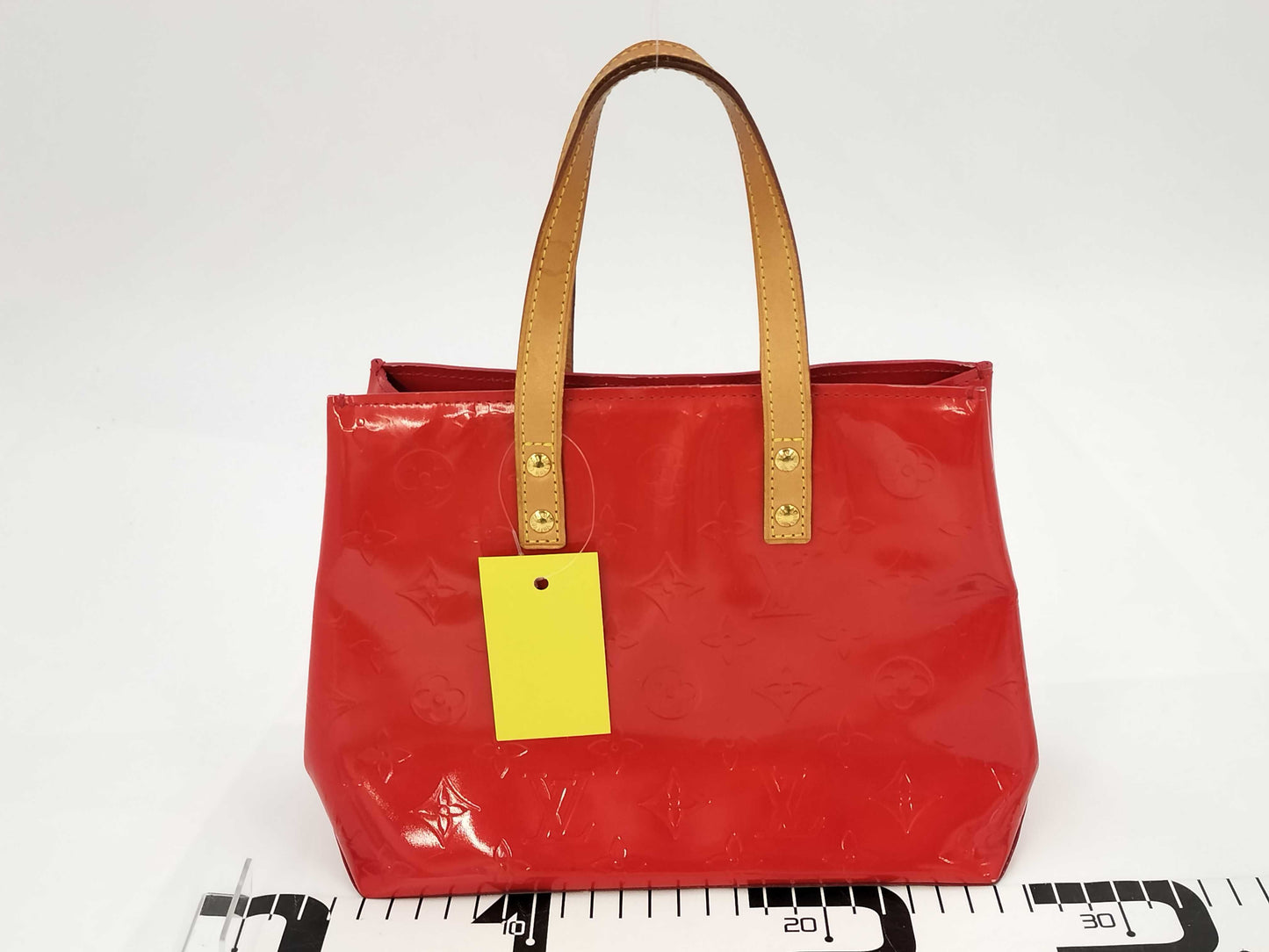 LOUIS VUITTON Vernis Reed PM Handbag
