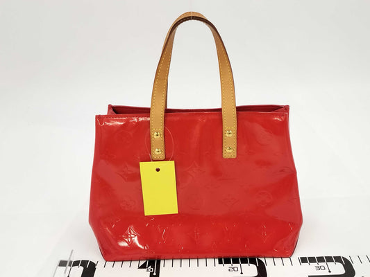 LOUIS VUITTON Vernis Reed PM Handbag