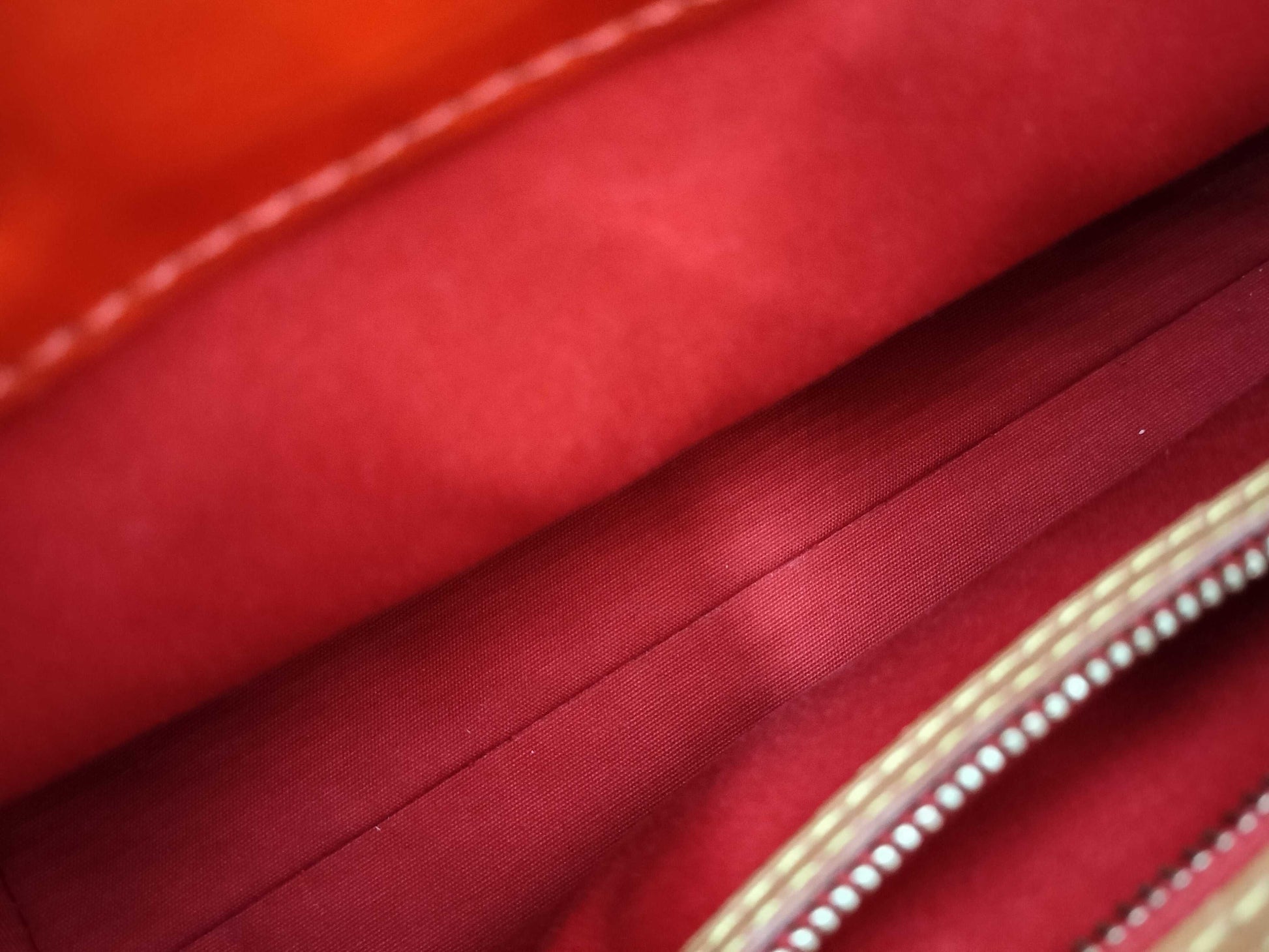 LOUIS VUITTON Vernis Reed PM Handbag