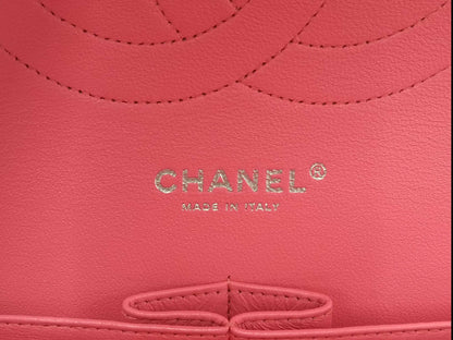 CHANEL No. 21 Enamel Matelasse Pink Shoulder Bag