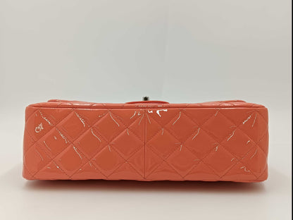 CHANEL No. 21 Enamel Matelasse Pink Shoulder Bag
