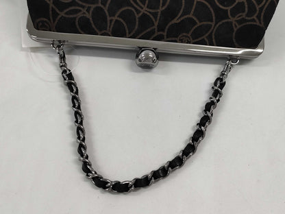CHANEL Clasp Chain Camellia Handbag