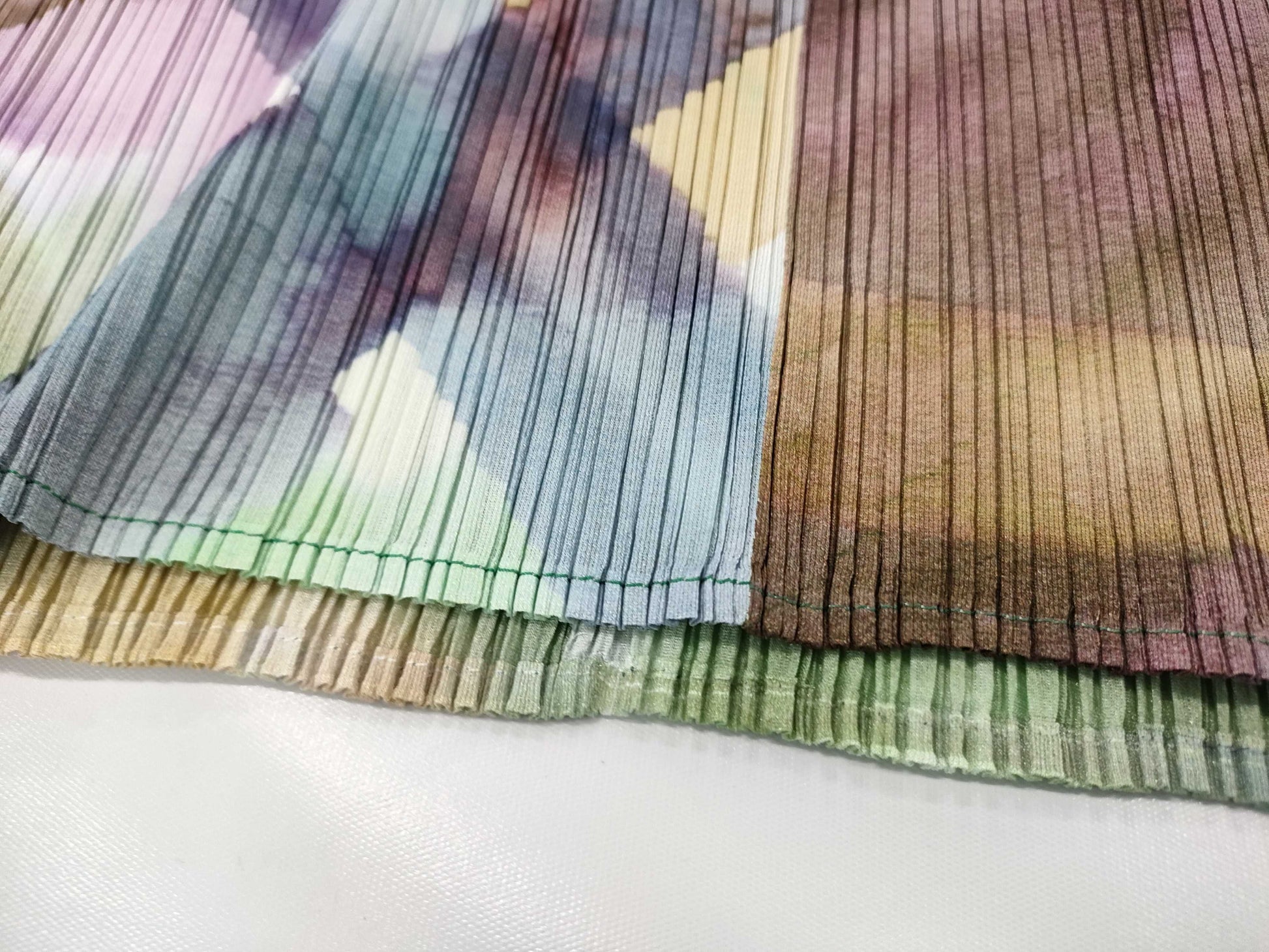 ISSEY MIYAKE Pleats Please Dress Patterned Dress