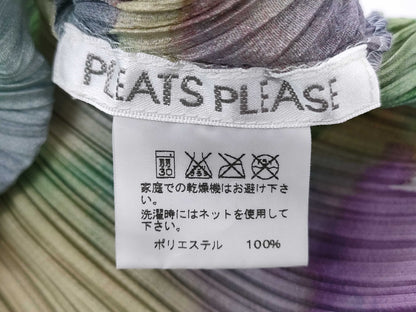 ISSEY MIYAKE Pleats Please Dress Patterned Dress