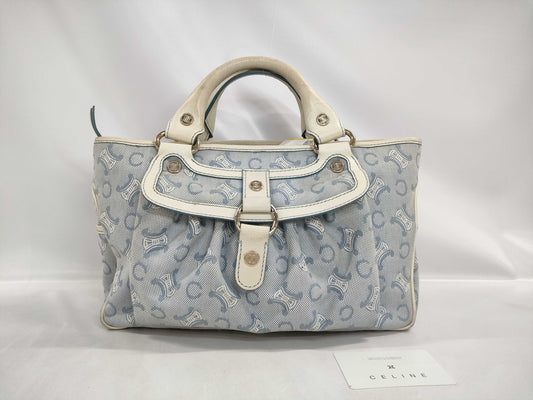 CELINE Canvas Boogie Bag Handbag