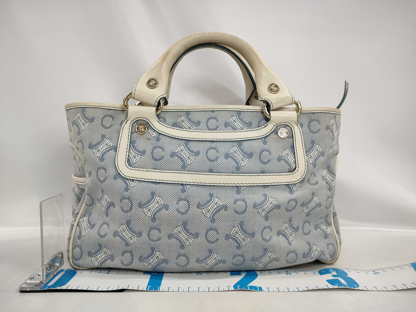 CELINE Canvas Boogie Bag Handbag