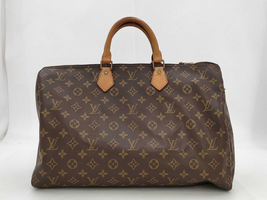 LOUIS VUITTON Monogram Speedy 40 Handbag Boston Bag