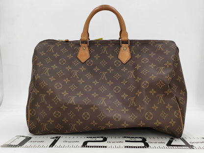 LOUIS VUITTON Monogram Speedy 40 Handbag Boston Bag