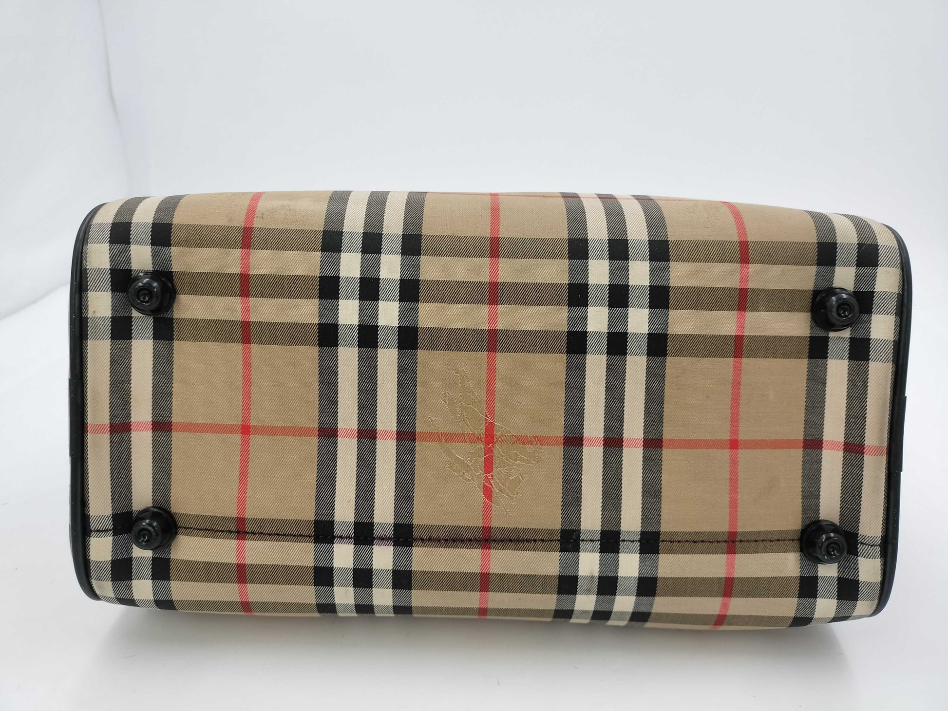 BURBERRY Check Handbag